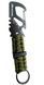 Брелок для выживания JB Tacticals 8в1 с карабином Paracord B-ACS-0033-GRN A9847 фото 1