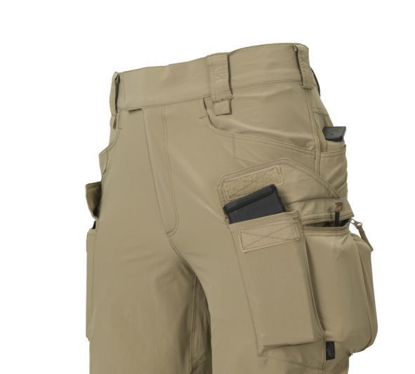 Шорти трекінгові Helikon-Tex OTS 8.5 VersaStrecth&reg; Lite &mdash; Khaki SP-OTS-VL-13 A8287 фото