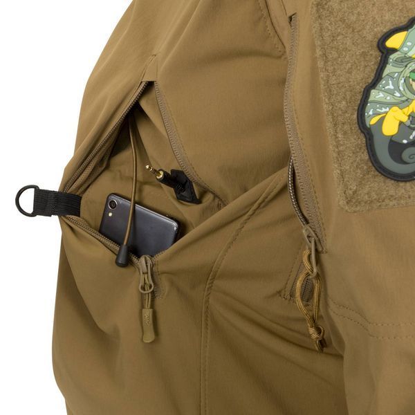 Куртка Helikon-Tex TROOPER Softshell STORMSTRETCH Coyote KU-TRP-NL-11 M1255551692 фото