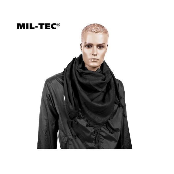 Шарф шемаг арафатка Mil-Tec 110x110 см Black/Uni 12618000 P1290 фото