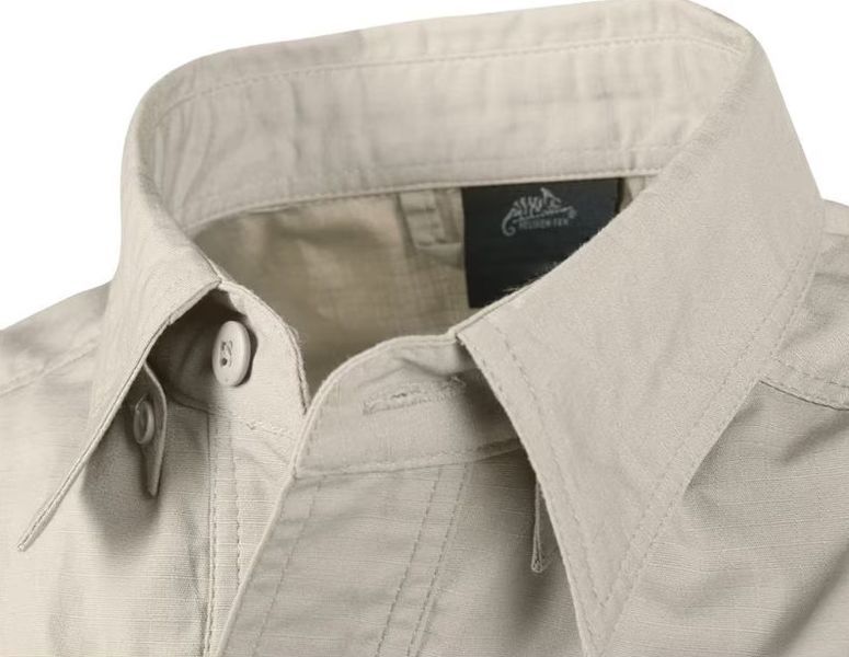 Сорочка тактична з коротким рукавом Helikon-Tex Defender Mk2 Ripstop Khaki KO-DS2-PR-13 P1380 фото
