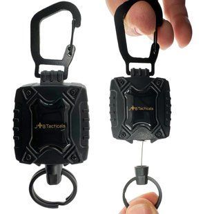 Тактичний шнур JB Tacticals Retractor JB-02 чорний JB-ACS-0021-BLK A9065 фото