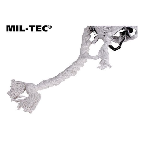 Шарф шемаг арафатка Mil-Tec 110x110 см Білий/Чорний 12613000 P1291 фото