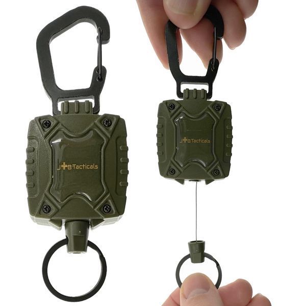 Тактичний шнур JB Tacticals Retractor JB-02 чорний JB-ACS-0021-BLK A9065 фото