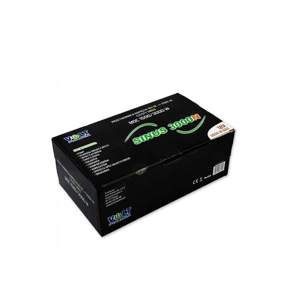 Перетворювач напруги Volt Polska SINUS 3000 12/230 V (1500/3000W) 3SIP300012 W2049 фото