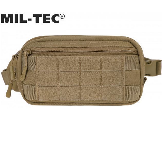 Поясна сумка Mil-Tec Fanny Pack Molle Coyote 13512519 M1255551223 фото