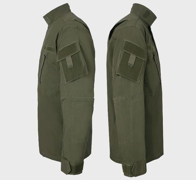 Китель толстовка 100% хлопок Mil-Tec Teesar ACU Rip-Stop Olive 11923001- P123445 фото