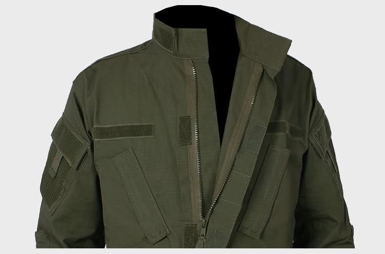 Китель толстовка 100% хлопок Mil-Tec Teesar ACU Rip-Stop Olive 11923001- P123445 фото