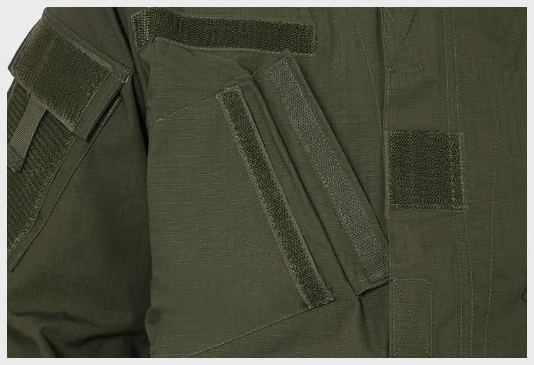 Китель толстовка 100% хлопок Mil-Tec Teesar ACU Rip-Stop Olive 11923001- P123445 фото