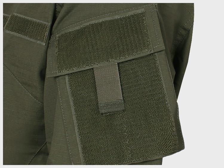 Китель толстовка 100% хлопок Mil-Tec Teesar ACU Rip-Stop Olive 11923001- P123445 фото