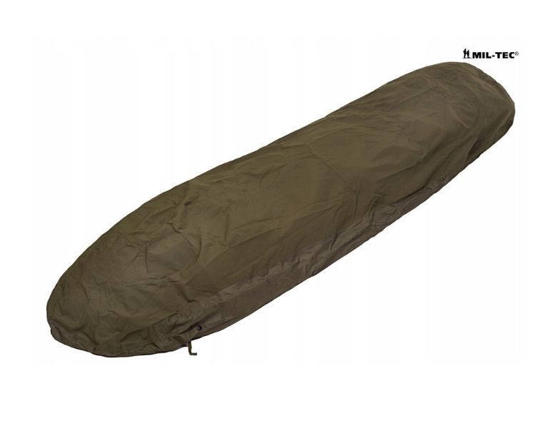 Чехол с мембраной для для спального мешка Mil-Tec MSS Bivy Cover оливковий 14115001- P123312 фото