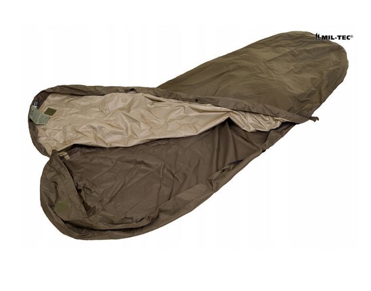 Чехол с мембраной для для спального мешка Mil-Tec MSS Bivy Cover оливковий 14115001- P123312 фото