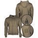 Толстовка Mil-Tec Hoodie Zipper Olive 11472012 M1255552095 фото 3