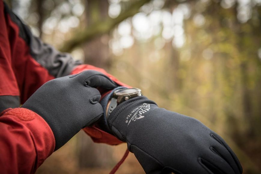 Рукавички Helikon-Tex Tracker Outback Gloves Black RK-TCO-RP-01 M1255551212 фото