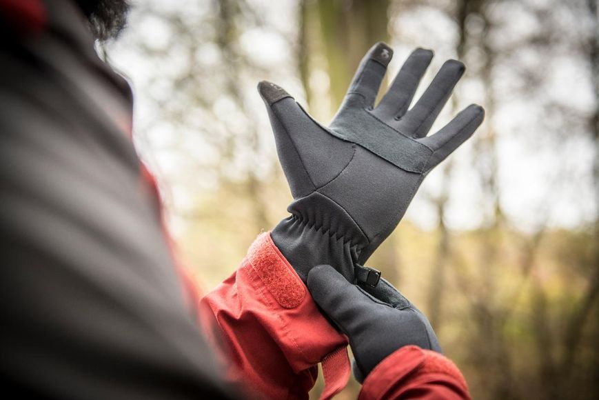 Рукавички Helikon-Tex Tracker Outback Gloves Black RK-TCO-RP-01 M1255551212 фото
