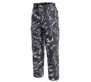 Брюки Mil-Tec US Ranger BDU Black Digital 11810076- P1670 фото
