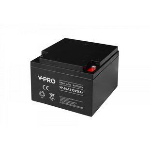 Акумулятор Volt Polska AGM VPRO 12 V 26 Ah VRLA W2103 фото