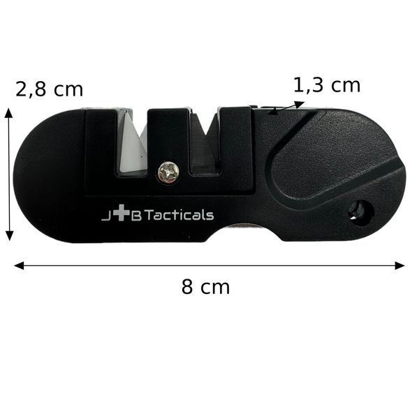 Точилка миниатюрная карманная JB Tacticals JB-02 JB-ACS-0023-BLK A9066 фото