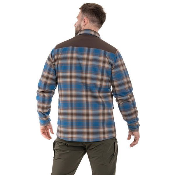 Рубашка тактическая Helikon-Tex Winter Warden Shirt - Forest Blue Plaid KO-WWS-PB-PK A9108 фото