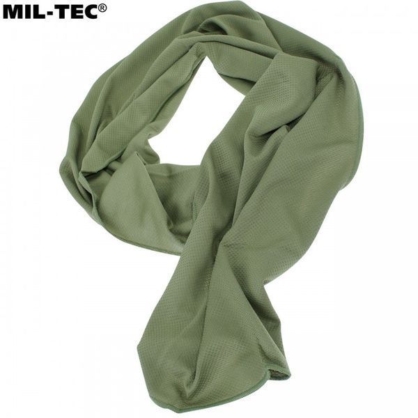 Охлаждающий шарф Mil-Tec Olive 16024200 M1255551902 фото