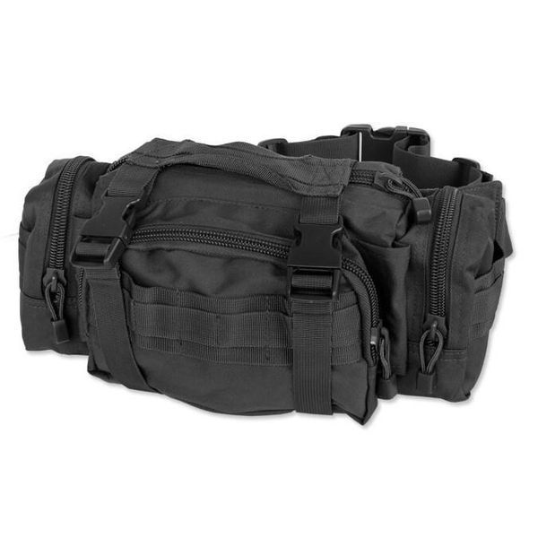 Сумка Mil-Tec Fanny Pack - Black 13510002 A988121 фото