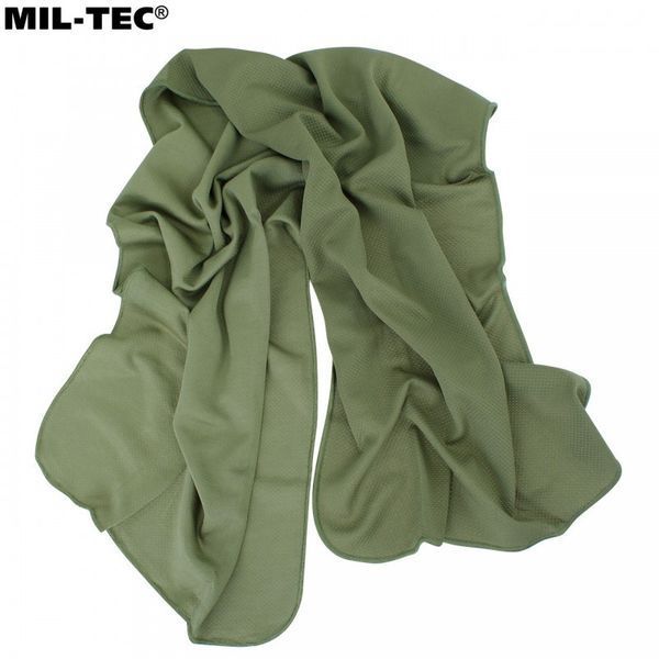 Охлаждающий шарф Mil-Tec Olive 16024200 M1255551902 фото