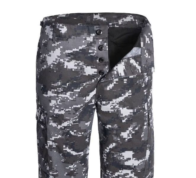 Штани Mil-Tec US Ranger BDU Black Digital 11810076- P1670 фото