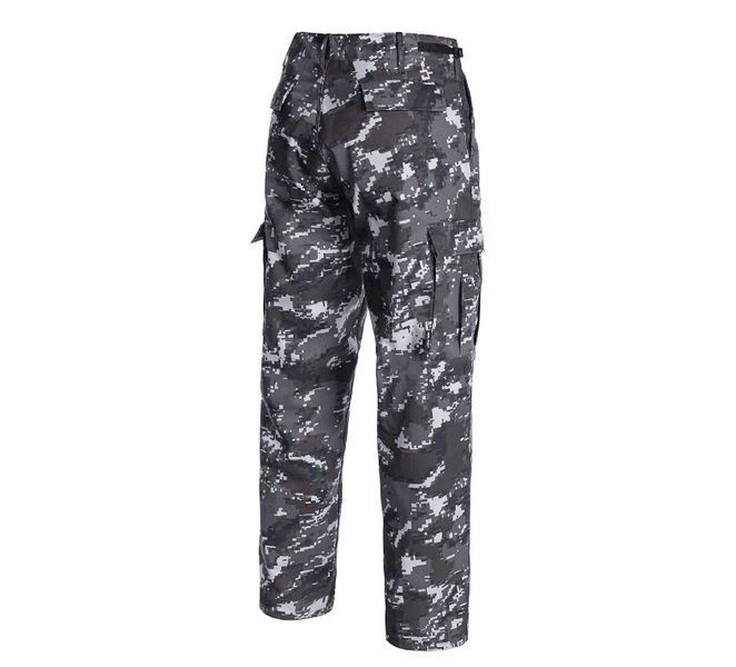 Штани Mil-Tec US Ranger BDU Black Digital 11810076- P1670 фото