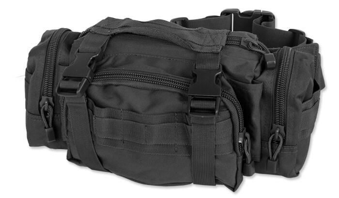 Сумка Mil-Tec Fanny Pack - Black 13510002 A988121 фото