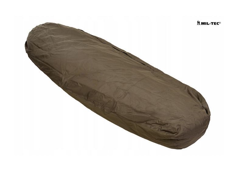 Чохол із мембраною для спального мішка Mil-Tec MSS Bivy Cover койот 14115005 P123313 фото