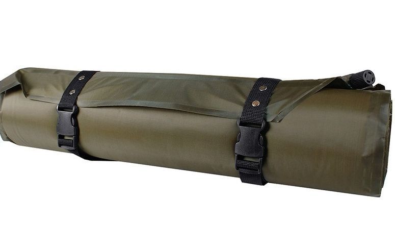 Каремат большой самонадувающийся Mil-Tec Oliv 185x50x3 см каремат 14420001 M125555440 фото