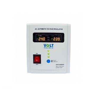 Стабилизатор напряжения Volt Polska AVR 2000VA 8-11% 5AVR2000SE W2032 фото