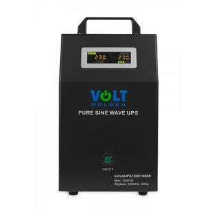 Блок безперебійного живлення Volt Polska SINUS UPS 1000 + AKU 45AH (700/1000W) W2104 фото