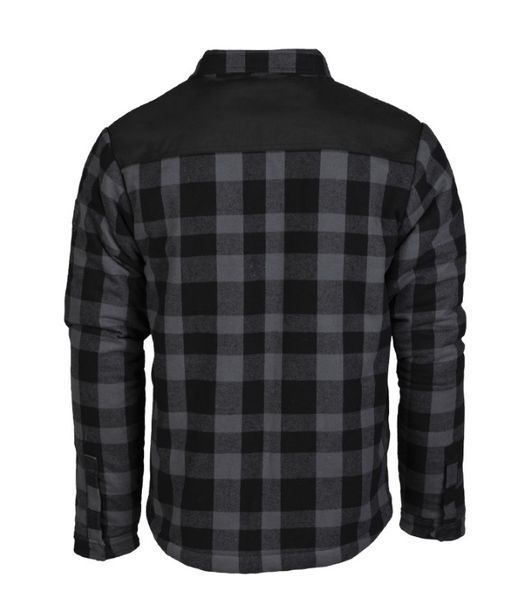 Куртка демисезонная мужская Mil-Tec Lumber Jacket Grey/Black 10370508- P1237457 фото