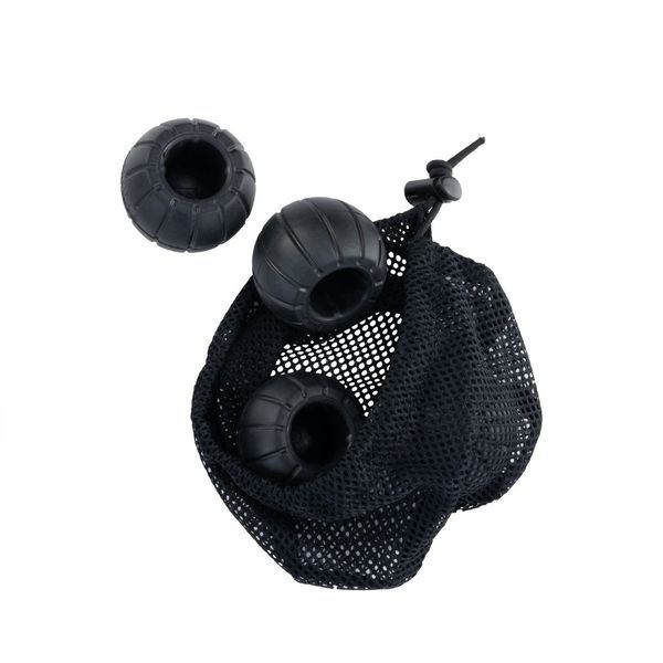 Накладки на ножки кресла Traveler Enlarged Helikon-Tex 4шт черные AC-SLC-RB-01 P123409 фото
