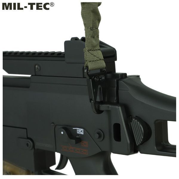 Ремінь Mil-Tec BUNGEE Olive 16185101 P1228 фото