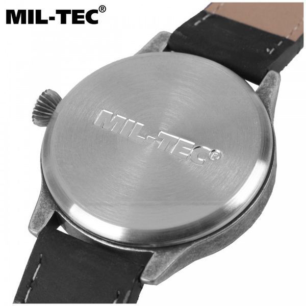 Армійський вінтажний годинник Mil-Tec Luftwaffe RLM Black 15772000 M1255552034 фото