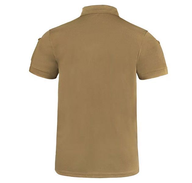Футболка поло Mil-Tec Quickdry 1/2 ARM DARK COYOTE 10961019 M12255557065 фото
