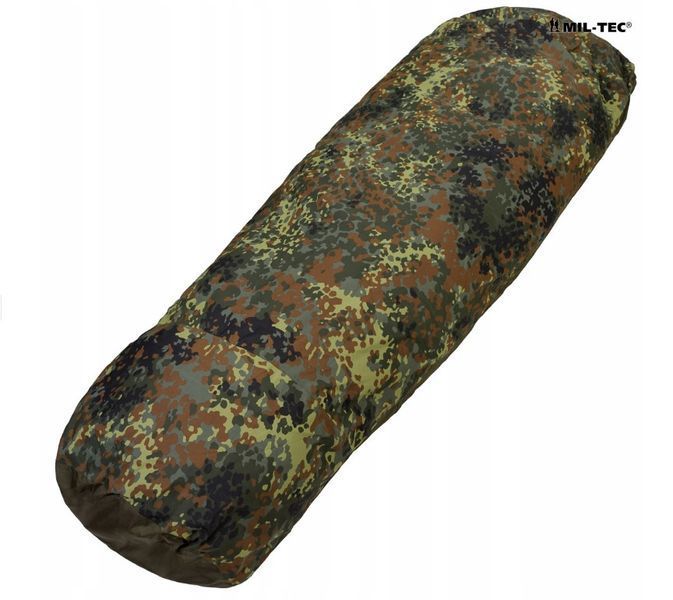 Чехол с мембраной для для спального мешка Mil-Tec MSS Bivy Cover FLECKTARN 14115021- P123314 фото