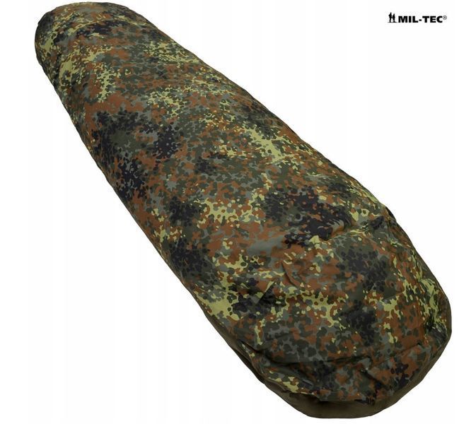 Чехол с мембраной для для спального мешка Mil-Tec MSS Bivy Cover FLECKTARN 14115021- P123314 фото