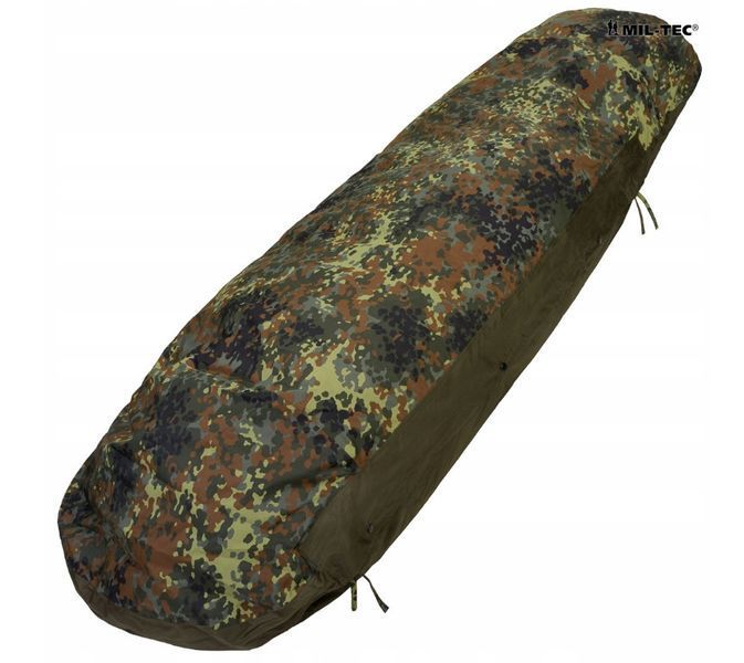 Чехол с мембраной для для спального мешка Mil-Tec MSS Bivy Cover FLECKTARN 14115021- P123314 фото