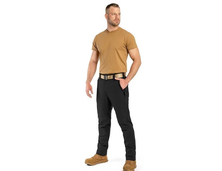 Штани шорти 2 в 1 трекінгові Mil-Tec Zip-Off Performance Black 11509002 P1236784 фото