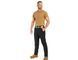 Штани шорти 2 в 1 трекінгові Mil-Tec Zip-Off Performance Black 11509002 P1236784 фото 2