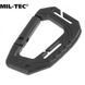 Карабін Mil-Tec MOLLE Black 2 шт 15922502 M1255551995 фото 4