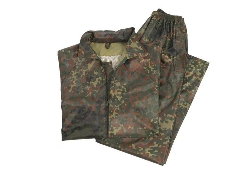 Костюм непромокаемый куртка + брюки Mil-Tec flecktarn 10625021- P1236818 фото