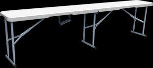 Лавка-валіза складна REIS BENCH_F WS білий і сірий A10073 фото