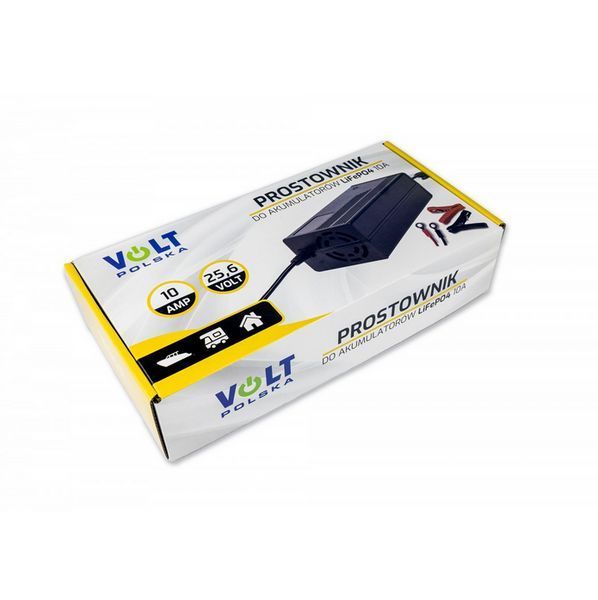 Зарядний пристрій Volt Polska 24V LiFePO4 10A (25,6V) 6PRLI2410A W2207 фото