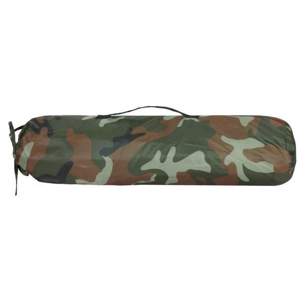 Намет двомісний Mil-Tec Mini Pack Standard Woodland 14205020 M1255551904 фото