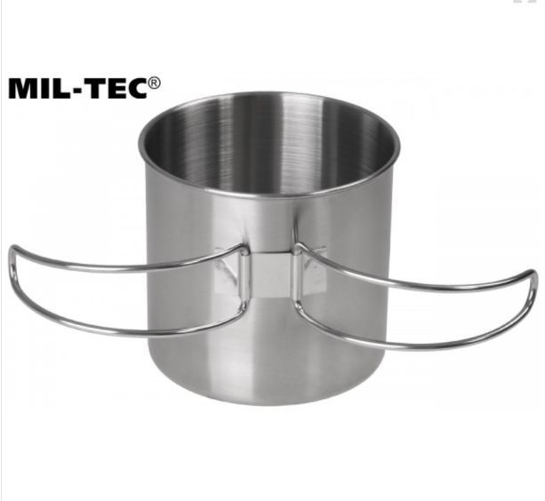 Кружка MIL-TEC 600 мл нержавеющая сталь 14602600 M12555546 фото