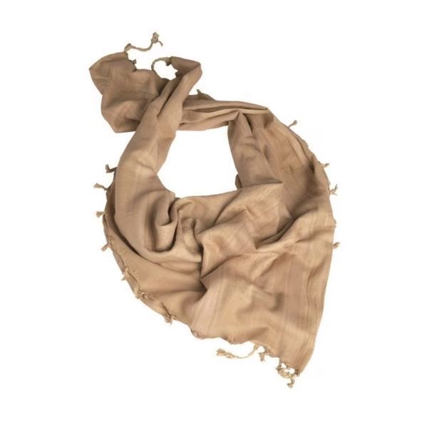 Шарф шемаг арафатка Mil-Tec 110x110см Coyote Brown 12612000 T00254 фото
